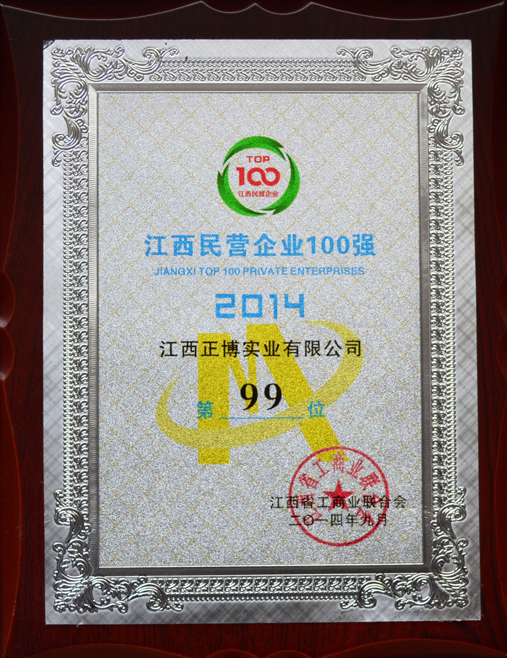 江西民營企業100強